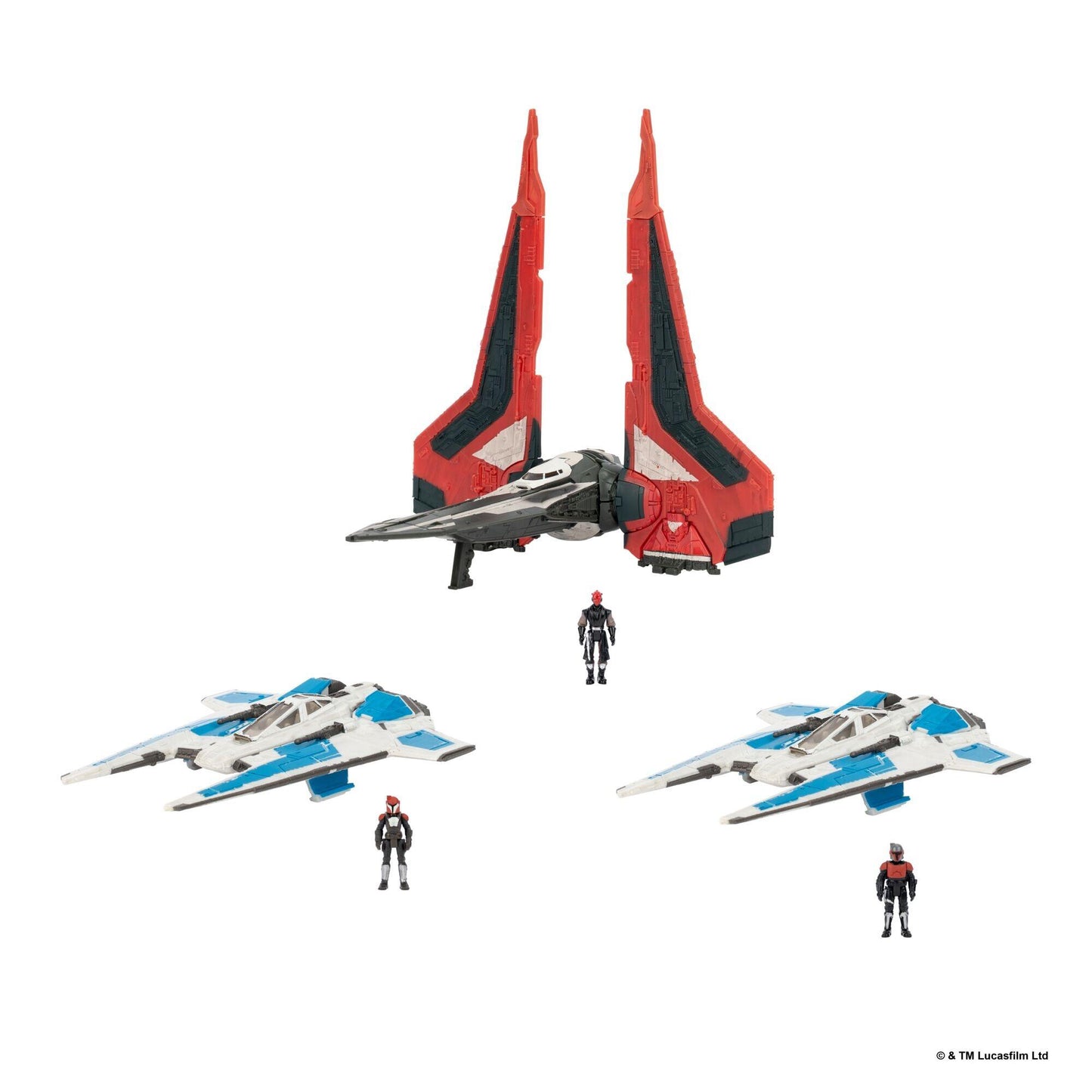Star Wars Micro Galaxy Squadron 5 Inch Vehicle Set - Maul's Shadow Collective