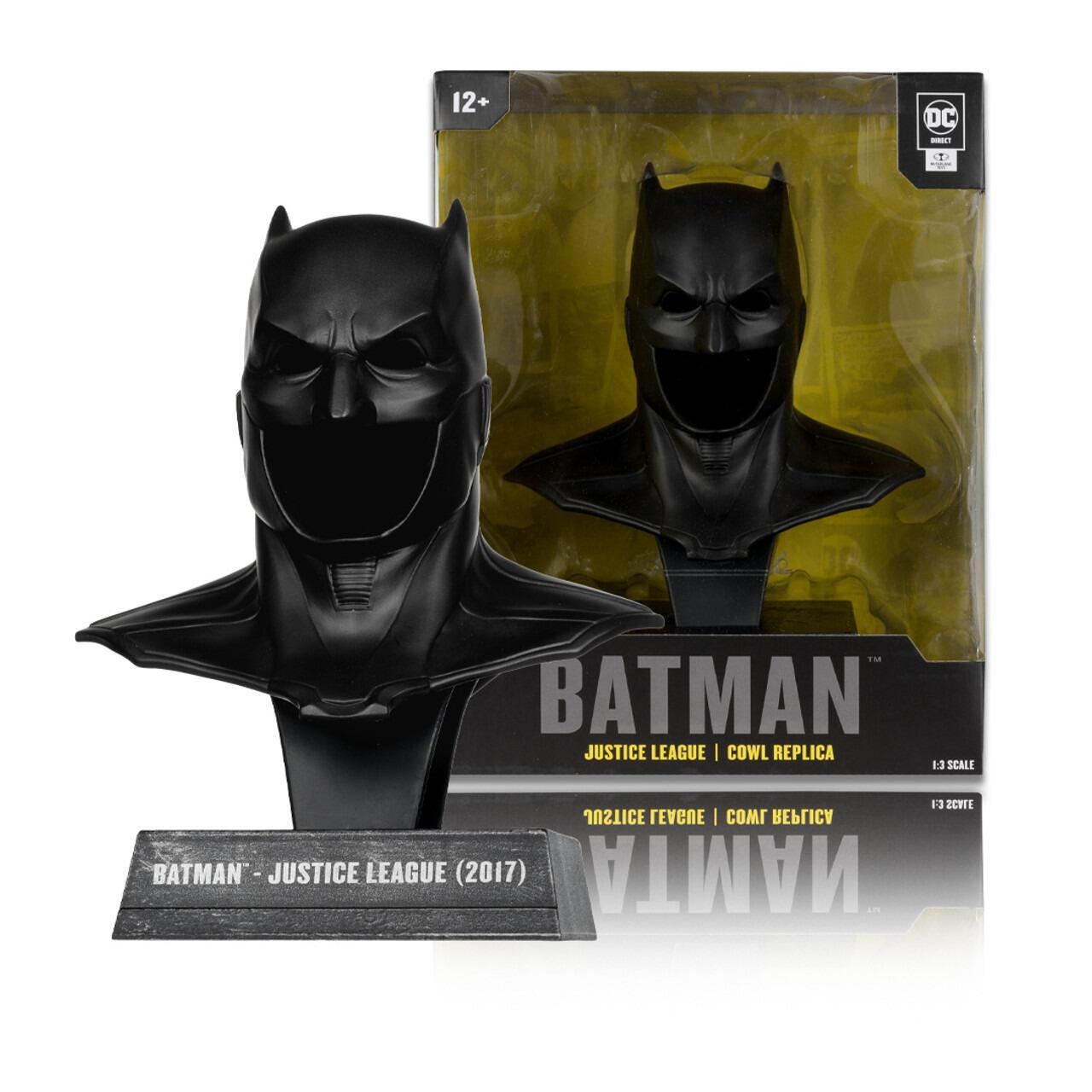 DC Direct Prop Replica 1/3rd Scale Cowl - Batman (Justice League Tactical Suit)