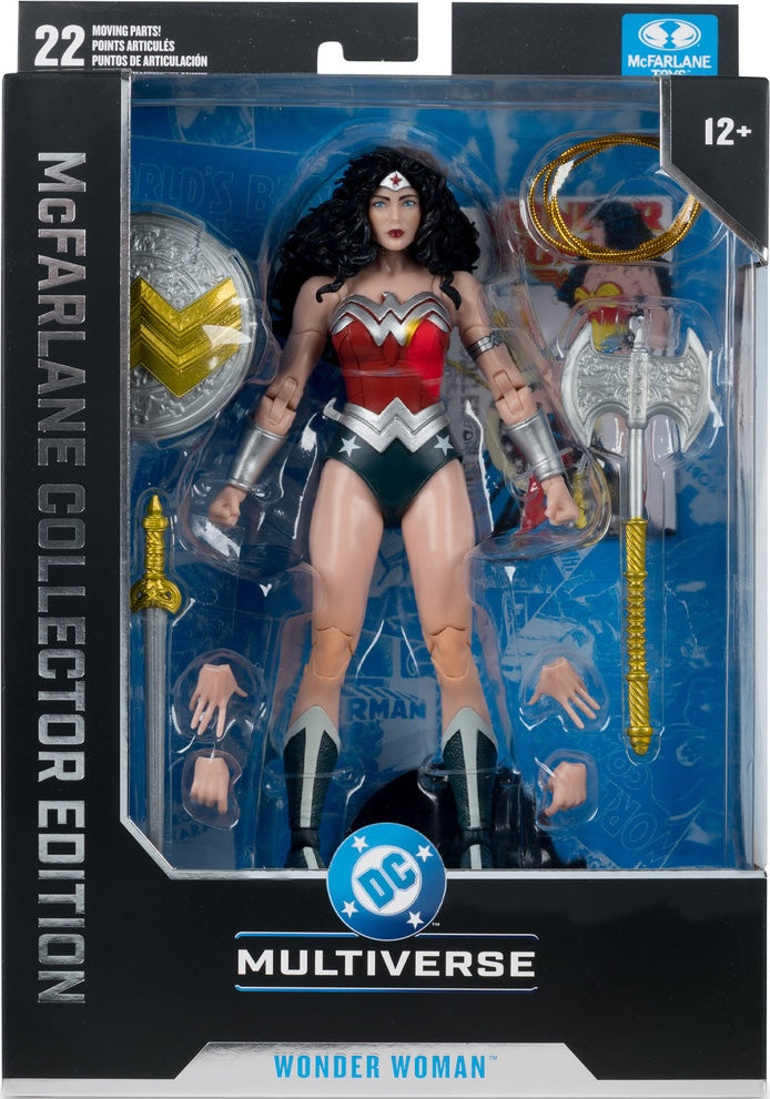 *PRE-ORDER DC McFarlane Collector Edition #61 7 Inch Action Figure - Wonder Woman (Platinum Edition)