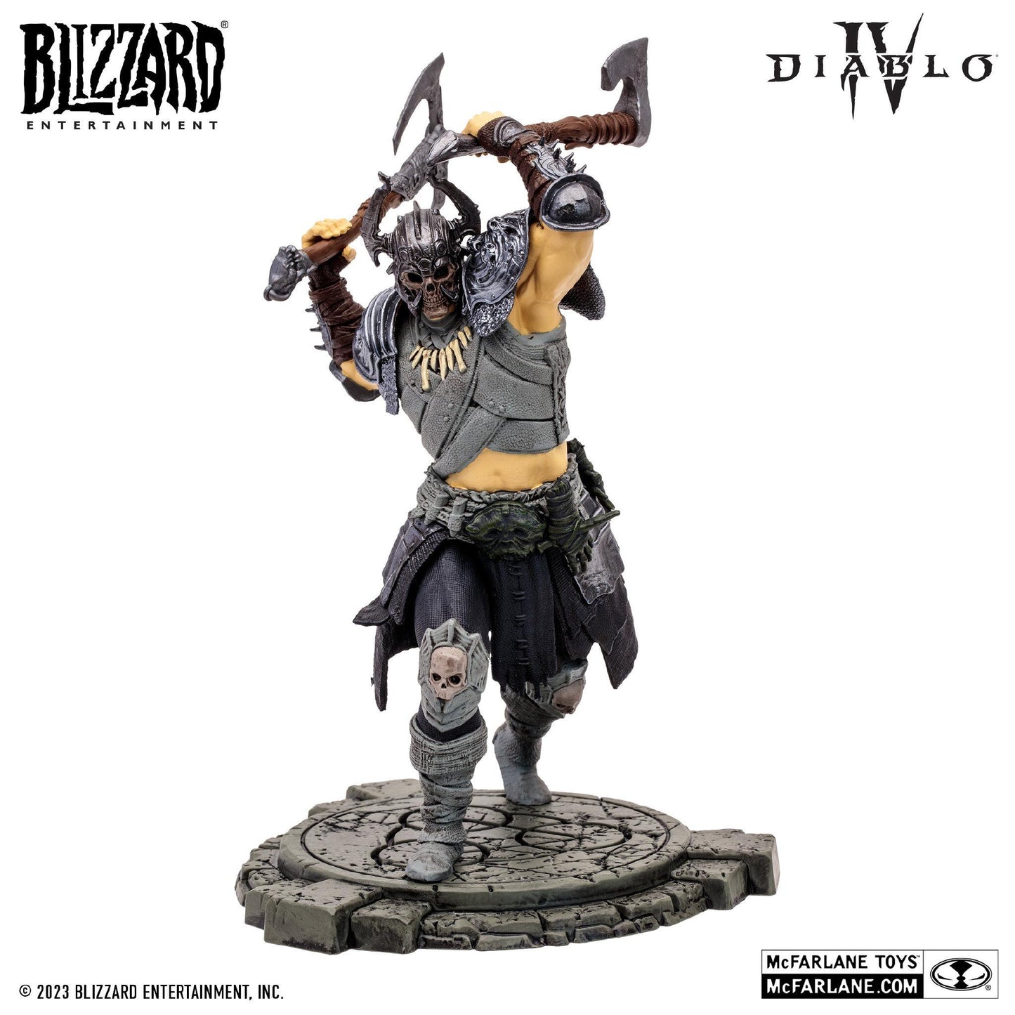 Diablo IV 6 Inch Scale Posed Figure Wave 1 - Whirlwind Barbarian (Epic)
