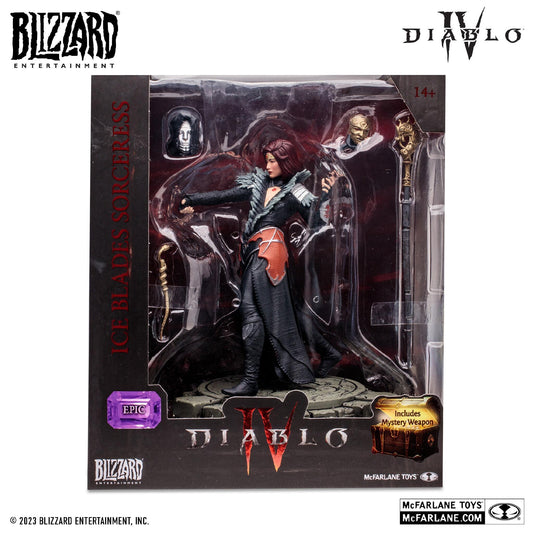 Diablo IV 6 Inch Scale Posed Figure Wave 1 - Ice Blades Sorceress (Epic)