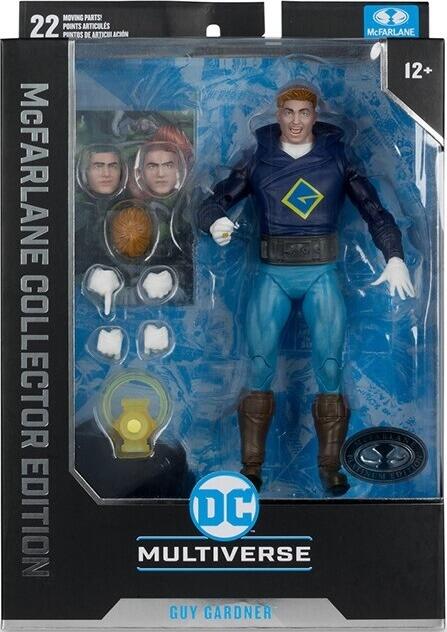 DC McFarlane Collector Edition #32 7 Inch Action Figure - Guy Gardener (Platinum Edition)
