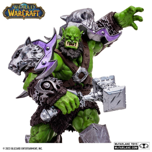 World of Warcraft 6 Inch Posed Figure Wave 1 - Orc Warrior/ Shaman (Common)