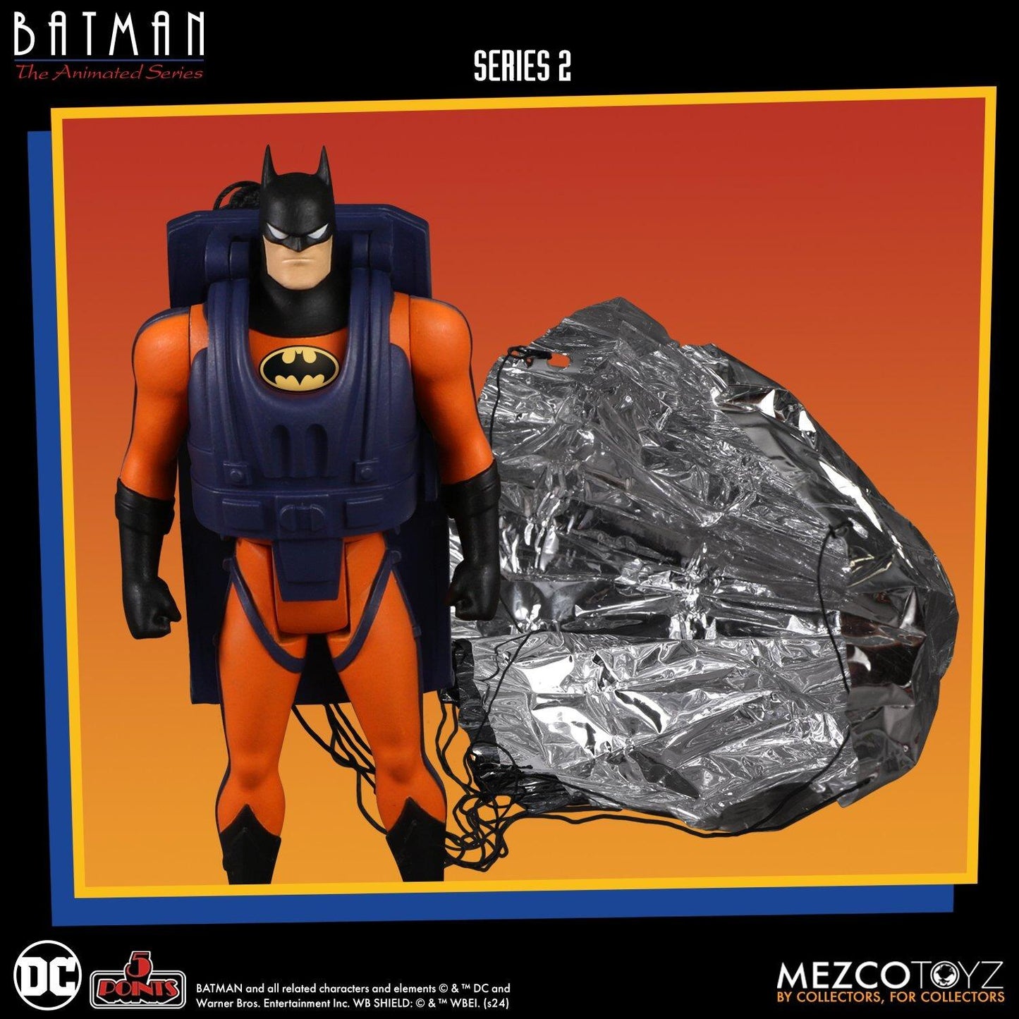 DC Batman the Animated Series 5 Points Deluxe Figure Wave 2 - Batman (Sky Dive)