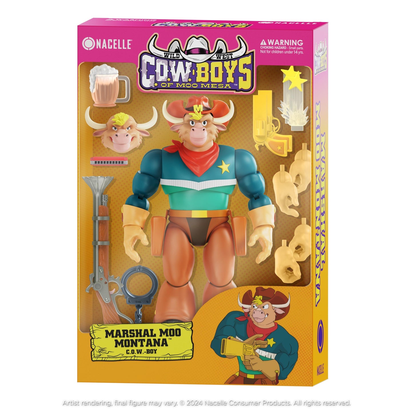 C.O.W.-Boys of Moo Mesa 7-Inch Scale Action Figure Wave 1 - Set of 3