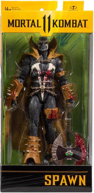 Mortal Kombat Spawn 7 Inch Action Figure Wave 3 - Spawn (Bloody