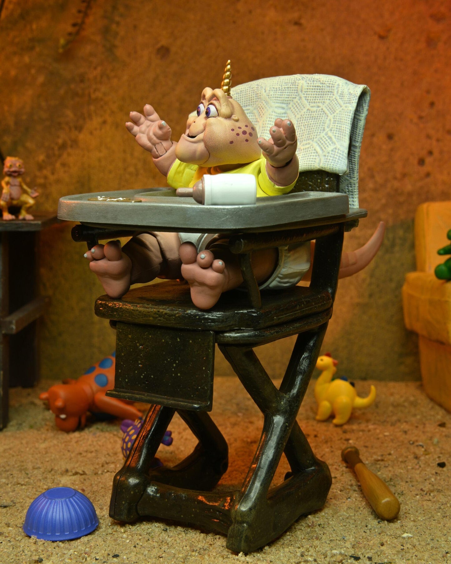 Dinosaurs Ultimate 7 Inch Scale Action Figure - Baby Sinclair