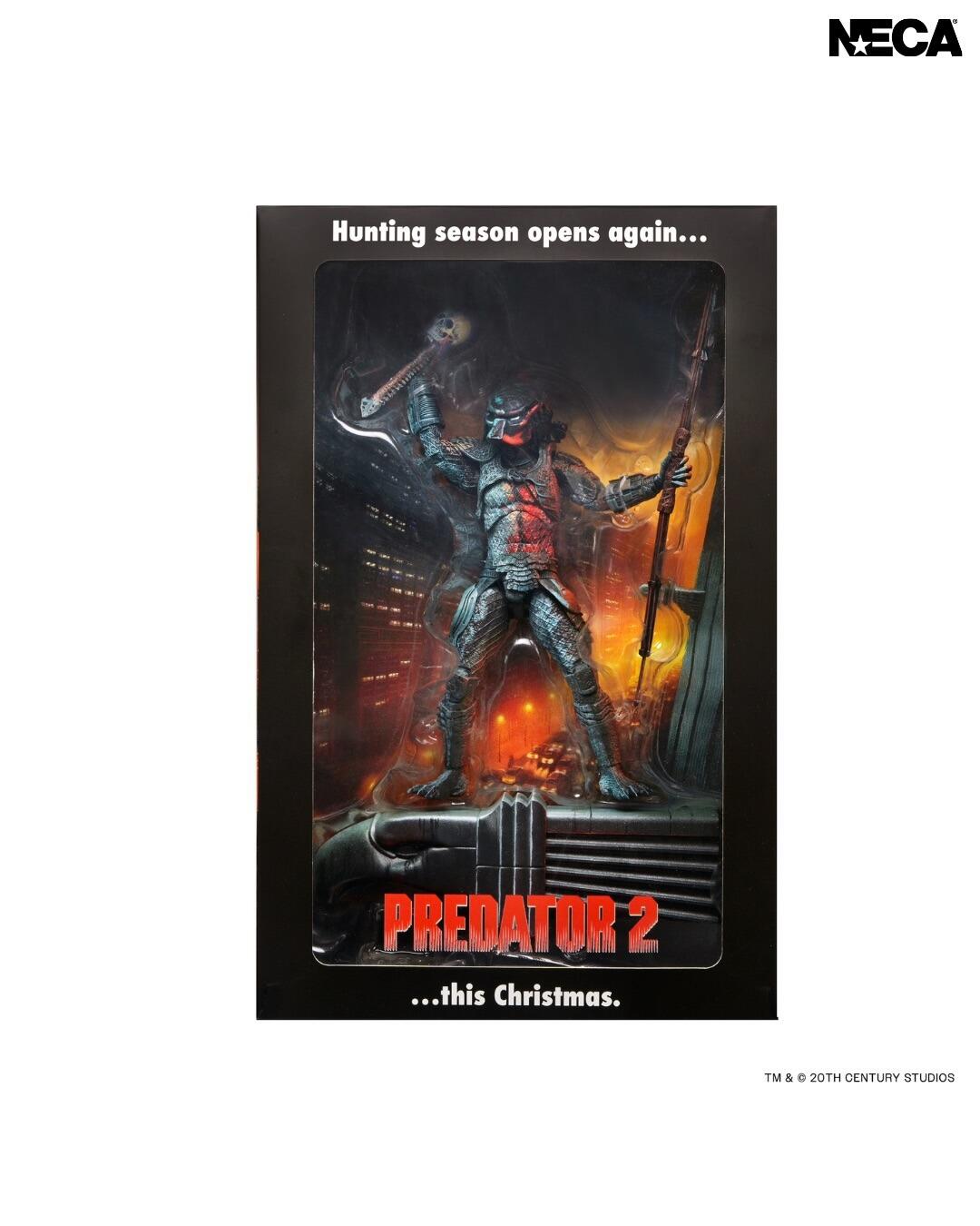 *PRE-ORDER Predator 2 Ultimate 7 Inch Scale Action Figure - City Hunter Predator (Poster Series)