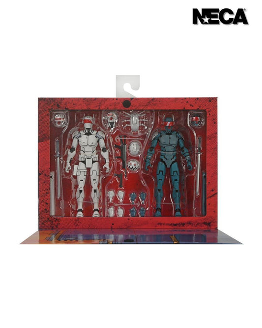Teenage Mutant Ninja Turtles Comic 7 Inch Ultimate Action Figure 2 Pack - Synja Robots