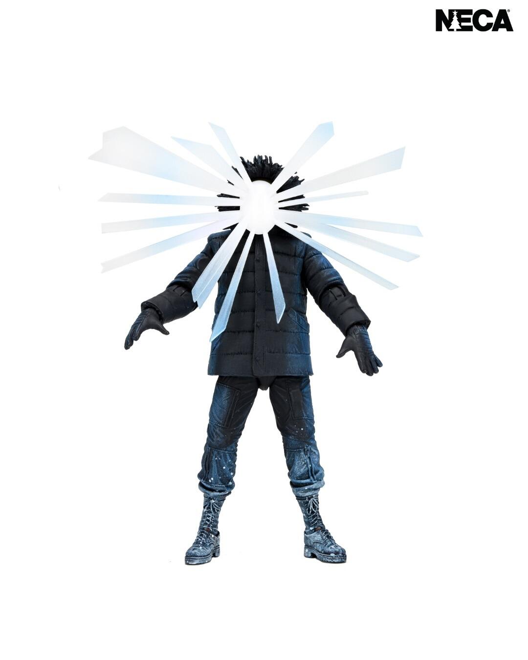 The Thing Ultimate 7 Inch Scale Action Figure With LED Light - The Thing (Movie Poster)