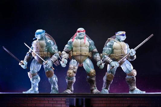 Teenage Mutant Ninja Turtles Comic 7 Inch Ultimate Action Figure 3-Pack - Ghost Brothers