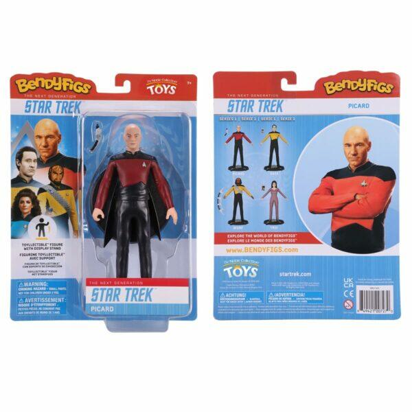 Star Trek: The Next Generation Bendyfigs Action Figure - Captain Picard (possibly non-mint)