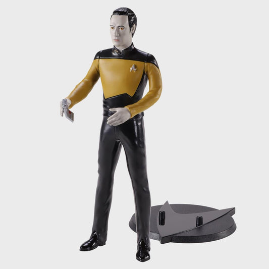 Star Trek: The Next Generation Bendyfigs Action Figure - Lieutenant Commander Data (possibly non-mint)