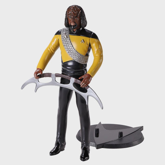 Star Trek: The Next Generation Bendyfigs Action Figure - Worf (possibly non-mint)