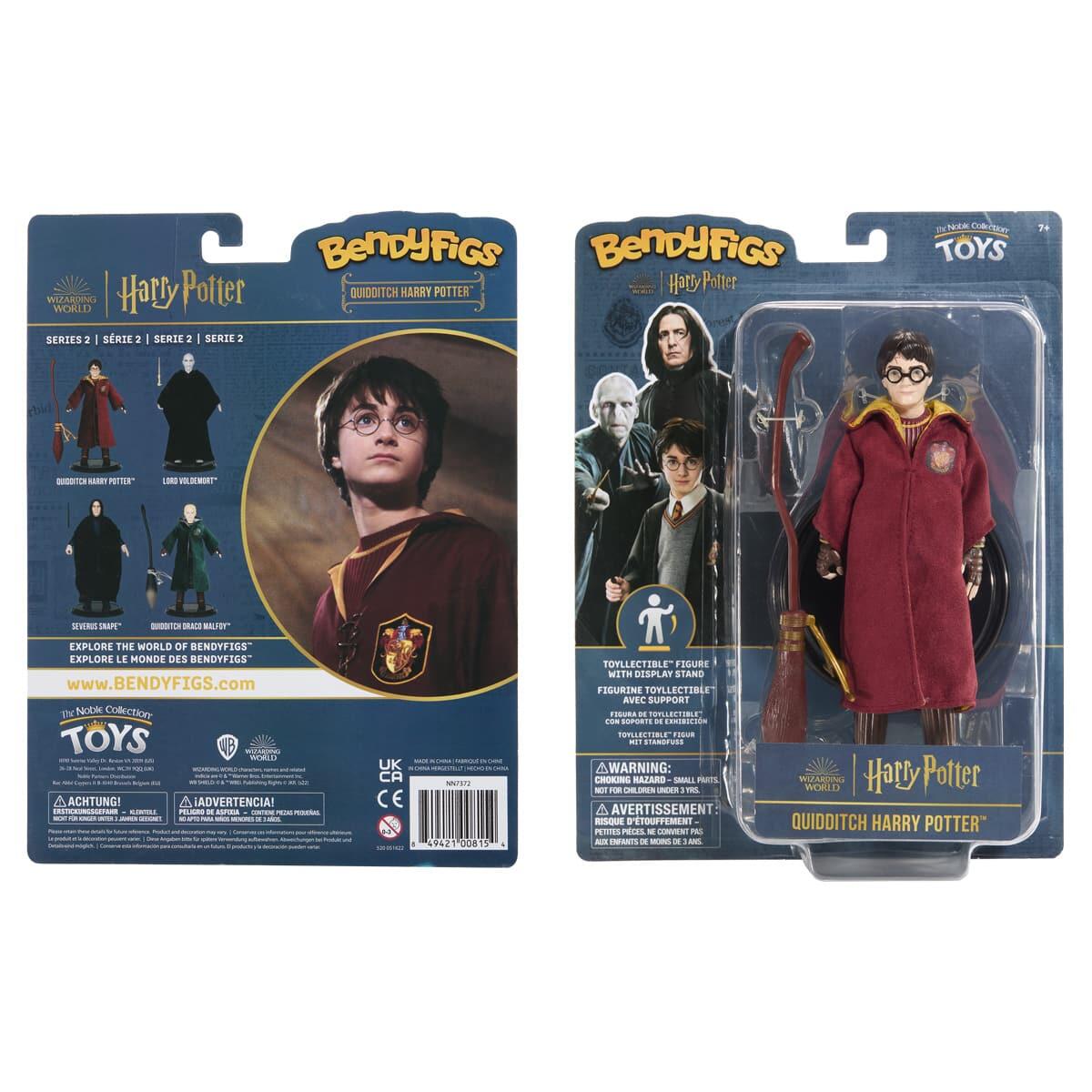 Harry Potter Bendyfigs Action Figure - Harry Potter (Quidditch) (possibly non-mint)