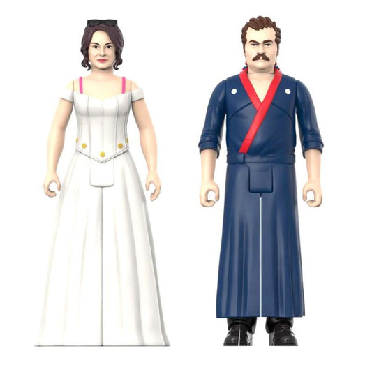 Parks and Recreation Wave 2 ReAction Figure - Ron and Tammy Wedding Night Twin Pack