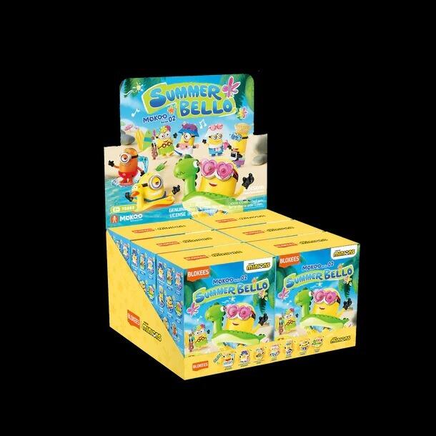 Minions Blokees Mokoo Series 2 Summer Bello Model Kit - Blind Box