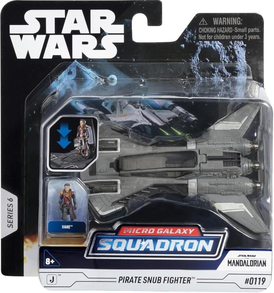 Star Wars Micro Galaxy Squadron 3 Inch Vehicle Series 6 - Pirate Snub Fighter