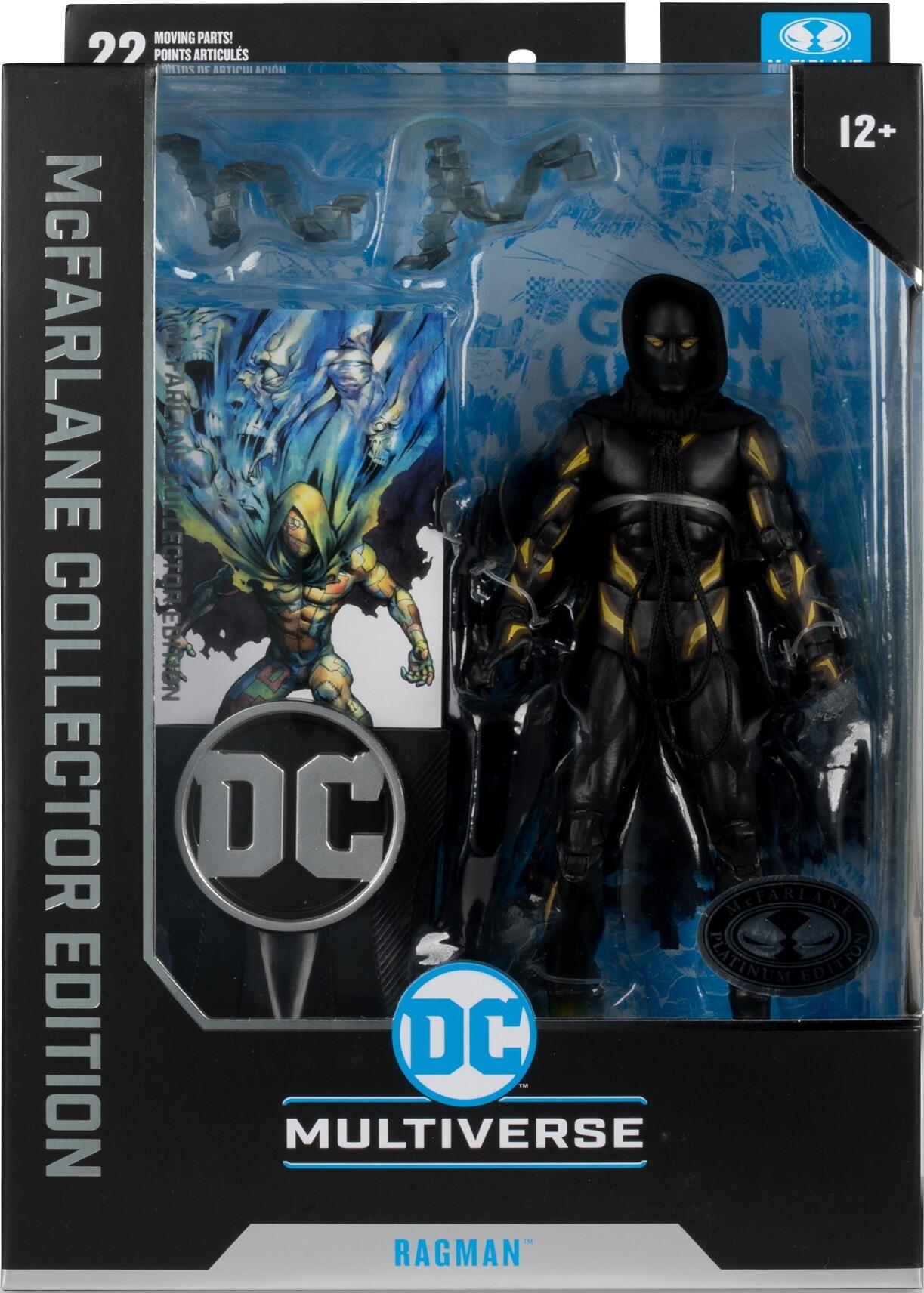 DC McFarlane Collector Edition 7 Inch Action Figure - #19 Ragman (Platinum Edition)