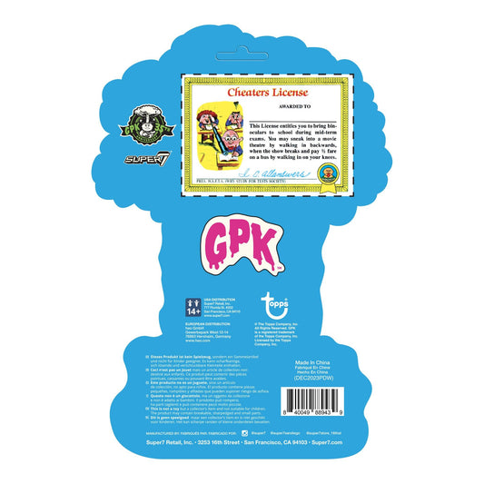 Garbage Pail Kids SDCC 2024 SAF UK Exclusive ReAction Figure - Adam Bomb (Blasted Billy)