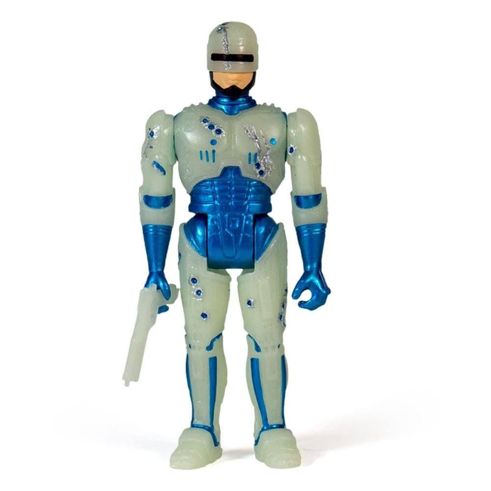 Robocop ReAction Action Figure - Battle Damaged Robocop (GLOW IN THE DARK)