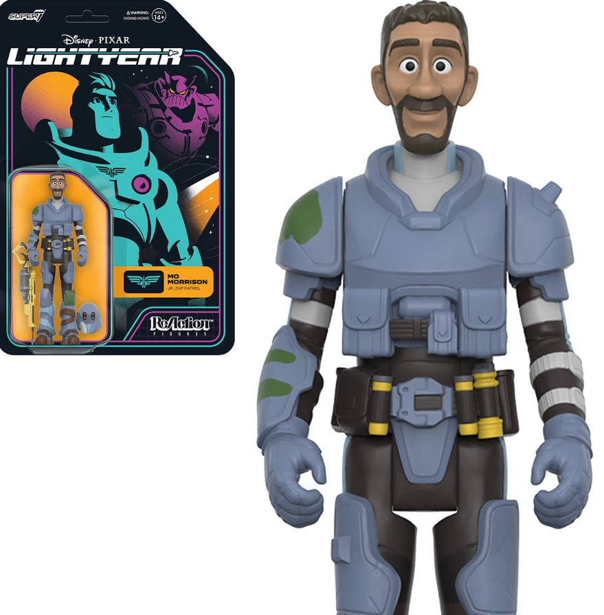 Lightyear Disney Pixar REACTION Action FIGURE - Mo Morrison