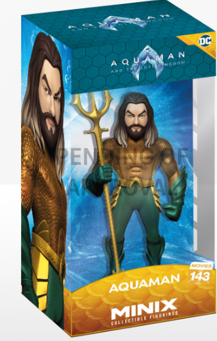 DC Aquaman & The Lost Kingdom Minix 5 Inch Collectible Figurine - Aquaman
