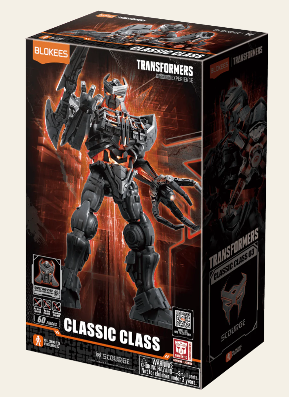 Transformers Classic Blokees 5 Inch Model Kit Class 03 - Classic Scourge