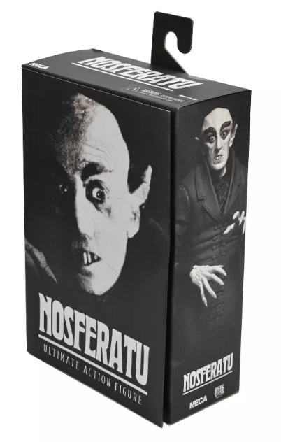 Nosferatu (1922) 7 Inch Ultimate Action Figure - Count Orlok (Black & White)