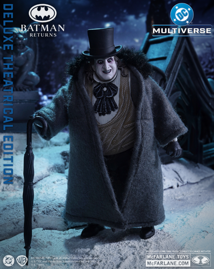 DC Multiverse 7 Inch Deluxe Theatrical Action Figure Wave 2 - The Penguin (Batman Returns)