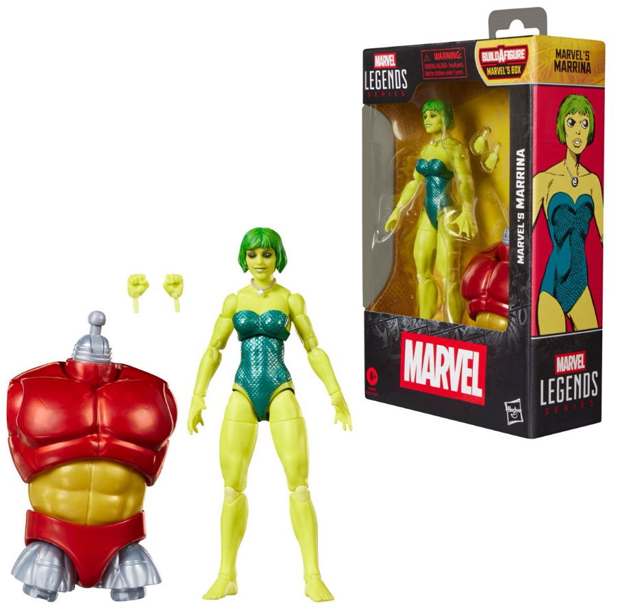 *PRE-ORDER Marvel Legends Comic 6 Inch Action Figure Marvel's Box BAF - Marrina