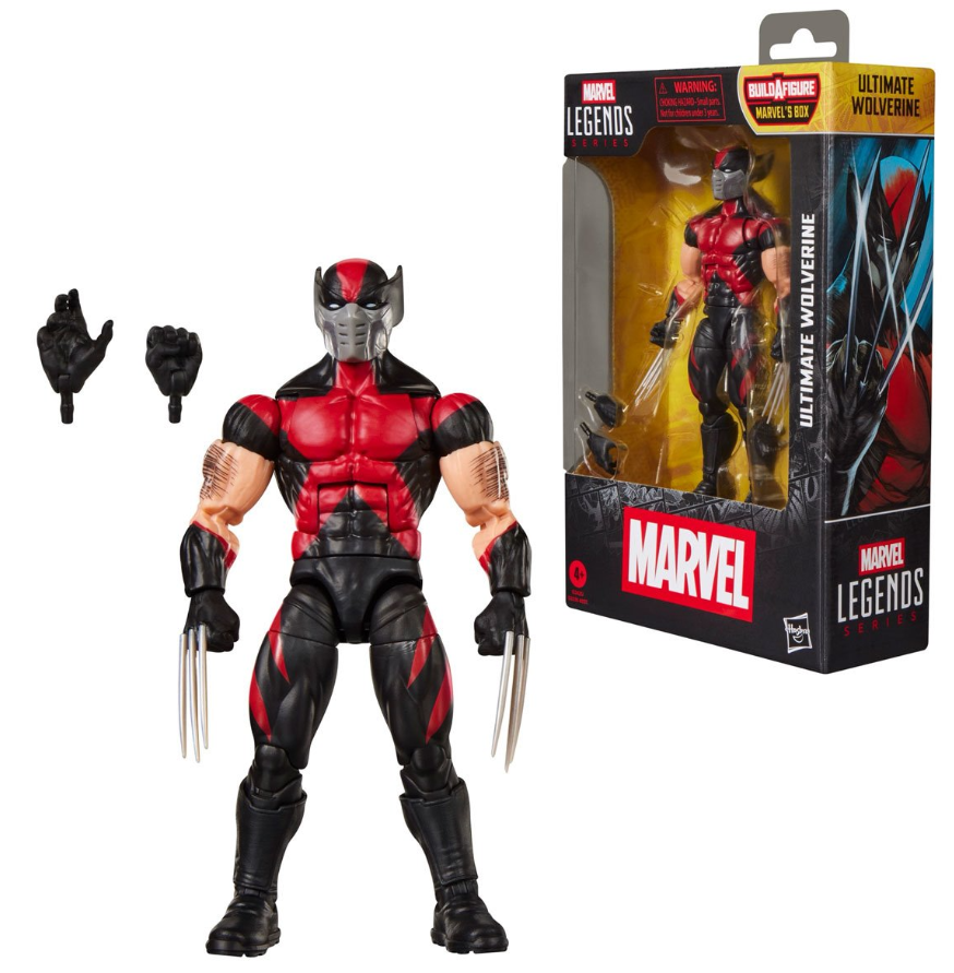 *PRE-ORDER Marvel Legends Comic 6 Inch Action Figure Marvel's Box BAF - Ultimate Wolverine