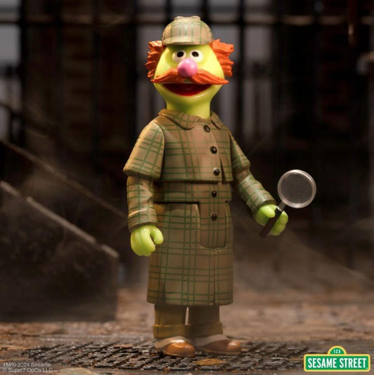 Sesame Street ReAction Action Figure Wave 3 - Sherlock Hemlock