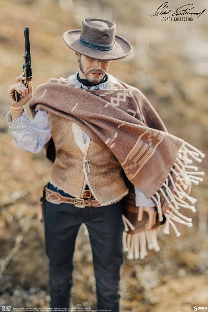 *PRE-ORDER The Man With No Name - The Good The Bad & The Ugly Sideshow Collectibles 1/6 Scale Action Figure (Re-Run)