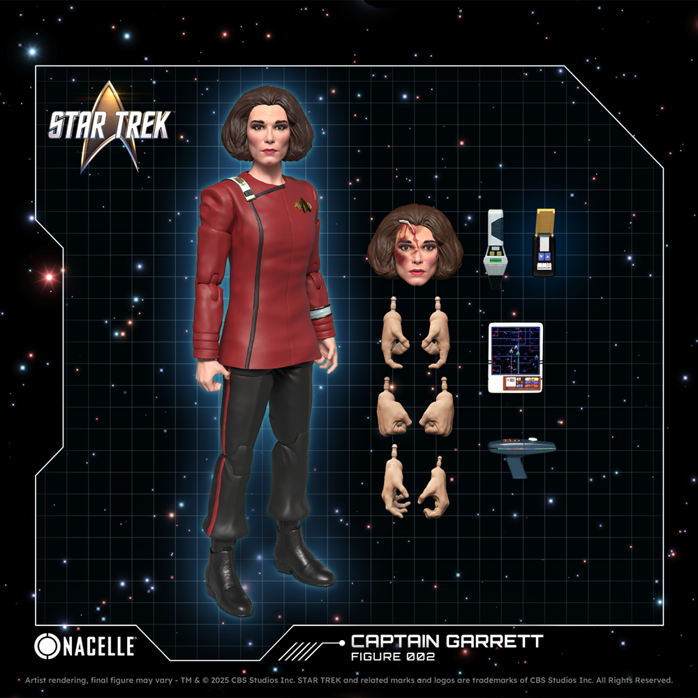 Star Trek Action Figure Wave 1 - Captain Garrett