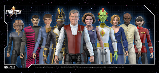 *PRE-ORDER Star Trek Action Figure Wave 2 - Set of 10
