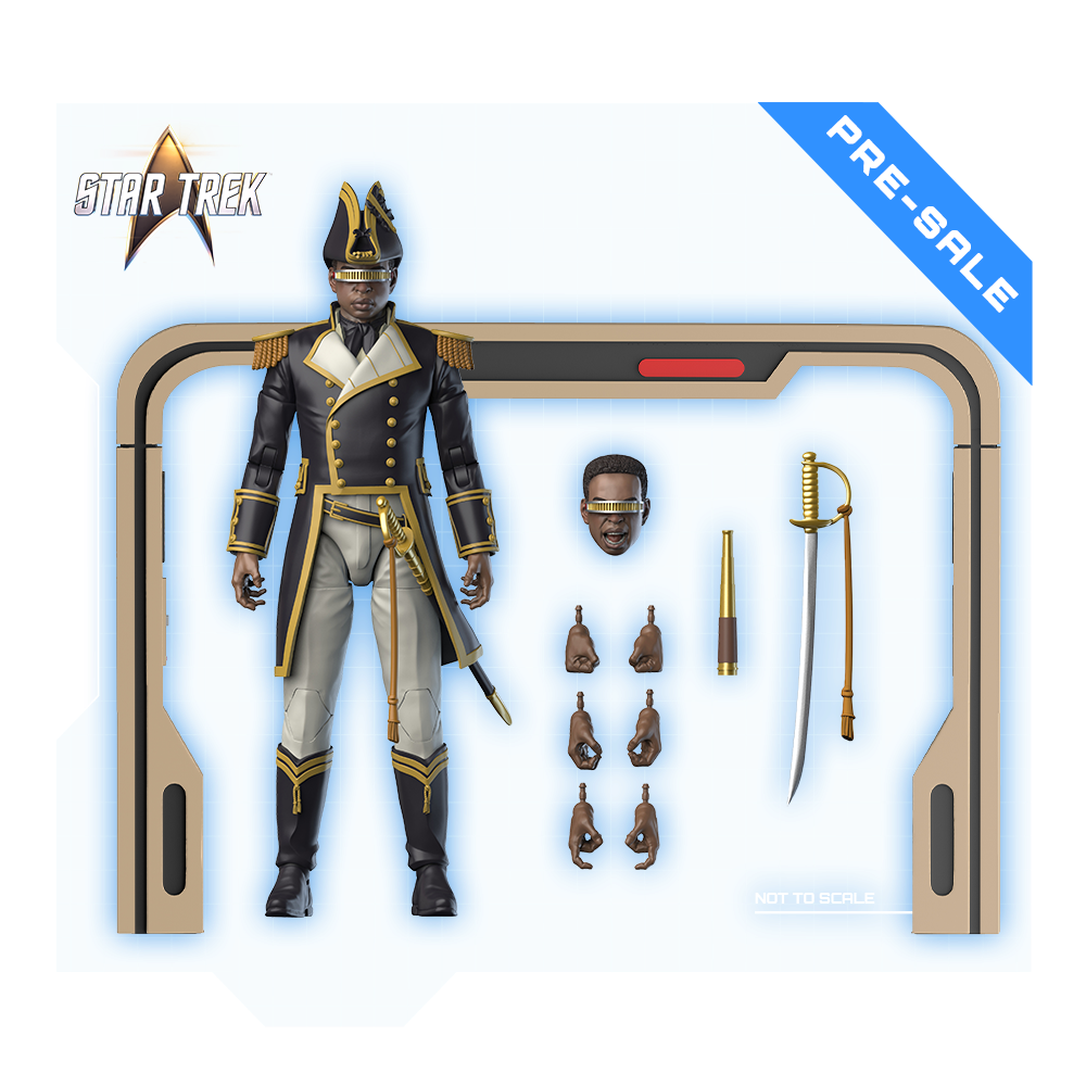 *PRE-ORDER Star Trek Action Figure Wave 2 - Lieutenant Commander Geordi La Forge