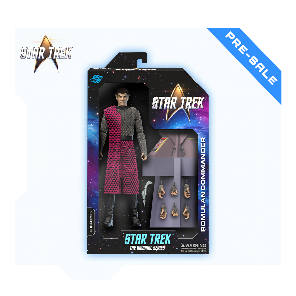PRE-ORDER Star Trek Action Figure Wave 2 - Romulan Commander