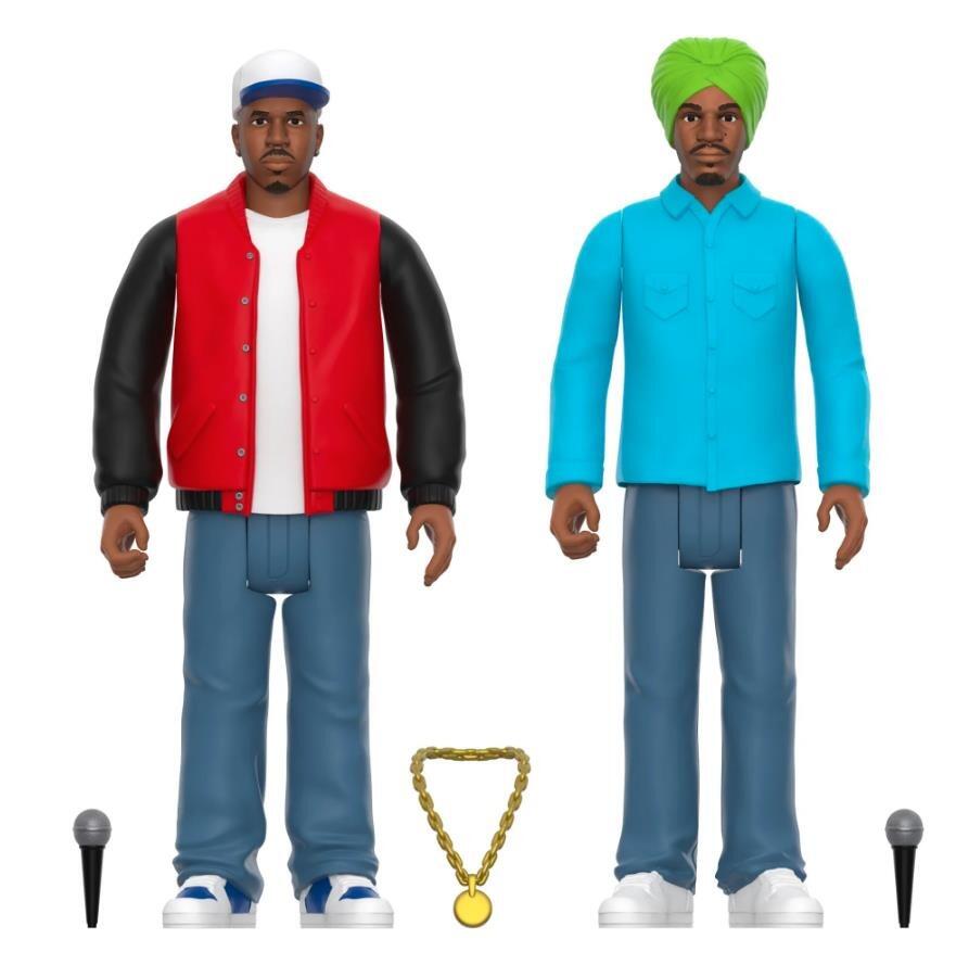 Outkast ReAction Action Figure - Big Boi & Andre 3000 (Atliens)