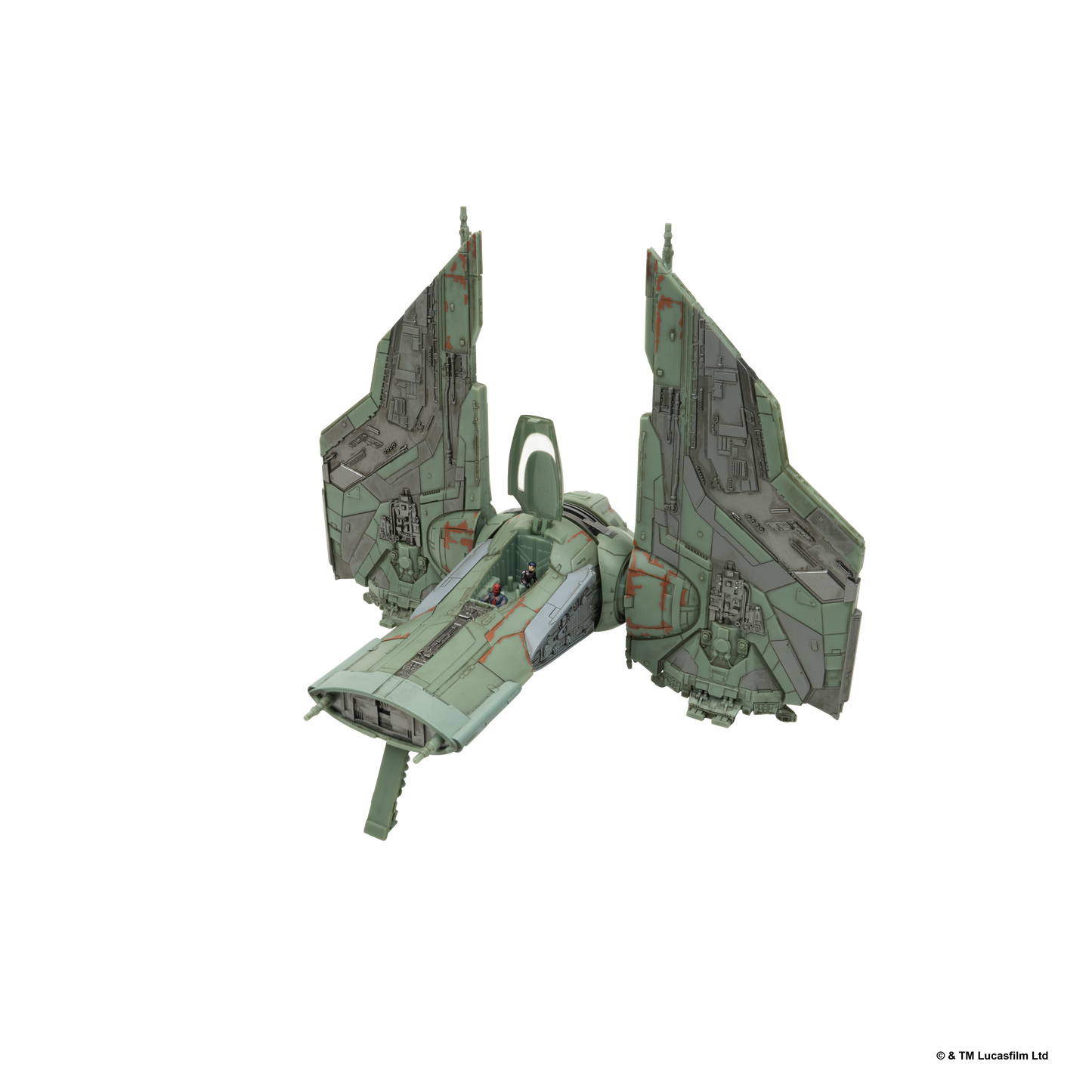 *PRE-ORDER Star Wars Micro Galaxy Squadron 9 Inch Dreadnought Class Vehicle - The Hex