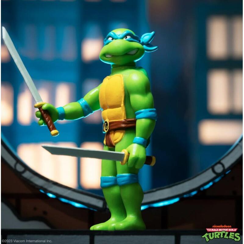 Teenage mutant ninja turtles ReAction Action Figure - Leonardo Toon