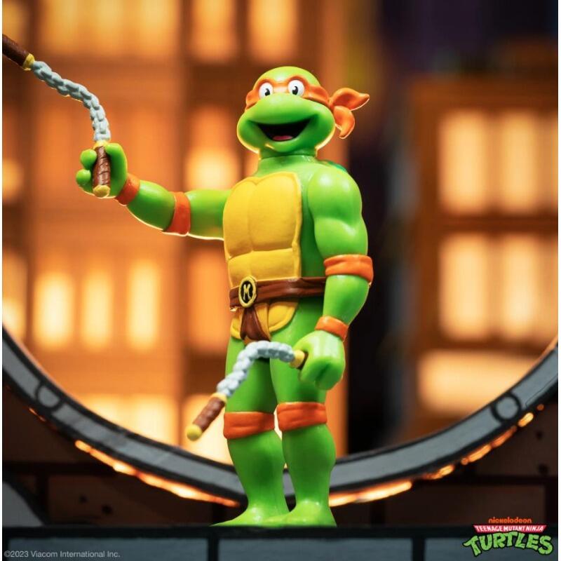 Teenage mutant ninja turtles ReAction Action Figure - Michelangelo Toon