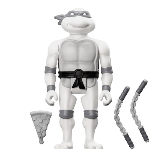 Teenage Mutant Ninja Turtles ReAction Action Figure - Michelangelo (Greyscale)