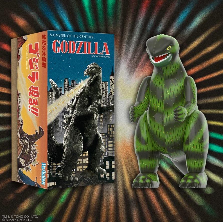 TOHO ReAction Action Figure Retro Tin Wave 1 - Godzilla (Marusan Tin)