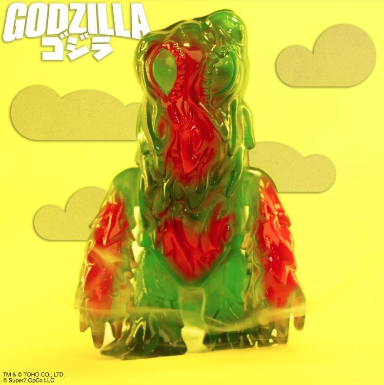 TOHO Godzilla ReAction Action Figure Wave 7 - Hedorah (Clear Green)