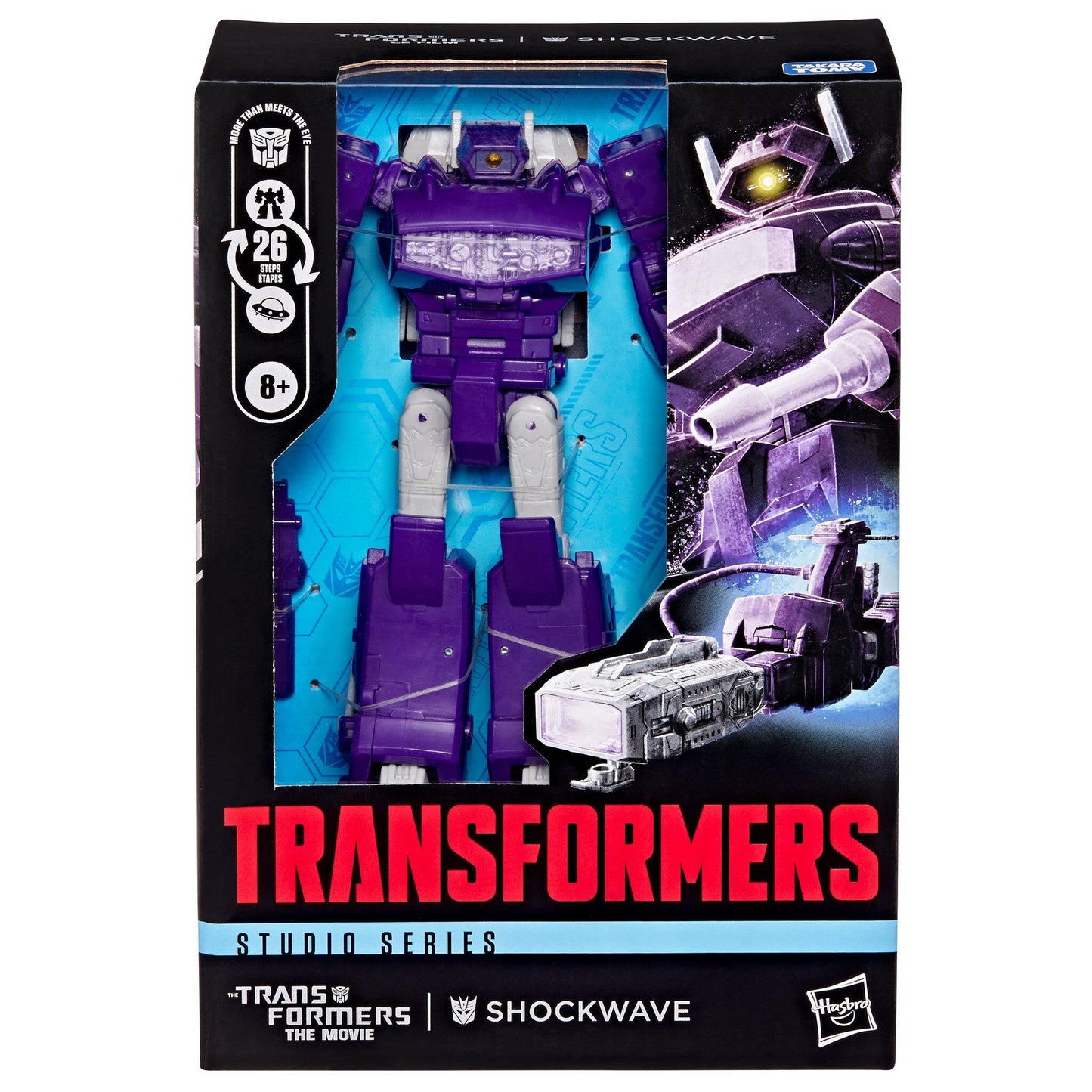 NON MINT Transformers Studio Series 86 Voyager Class Action Figure - Shockwave