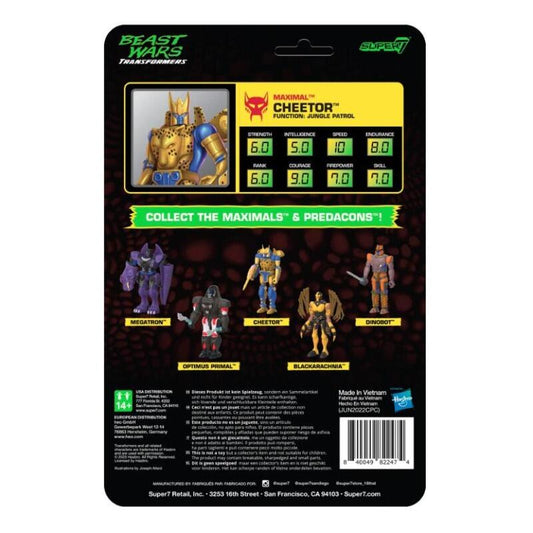 Transformers ReAction Action Figure Wave 7 - Beast Wars Cheetor