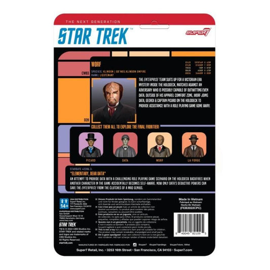 Star Trek: The Next Generation ReAction Action Figure Wave 3 - Victorian Worf