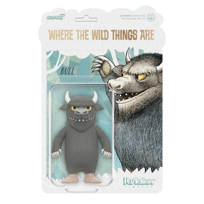 NON MINT - Where The Wild Things Are ReAction Figure Wave 1 - Bull