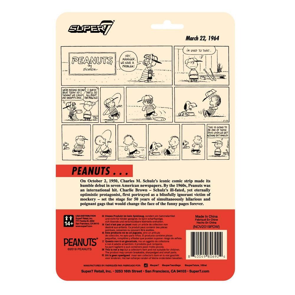 Peanuts Reaction Action Figure Wave 2 - Charlie Brown Manager